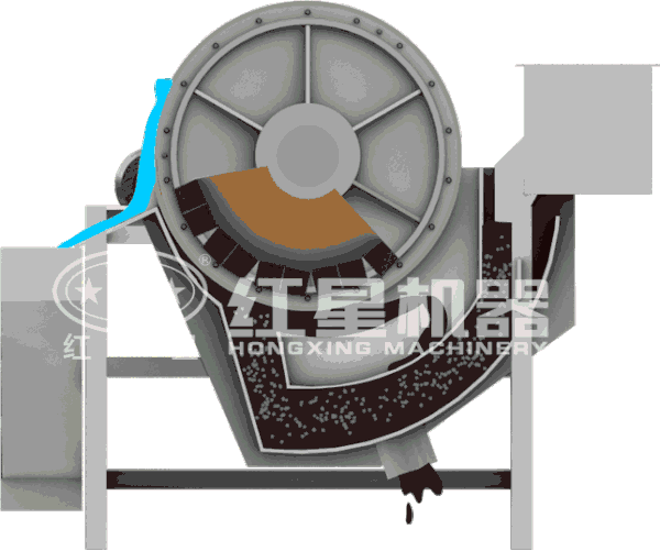 永磁磁選機原理圖
