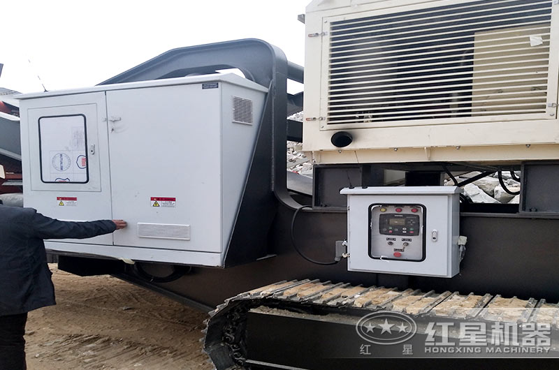 車載全自動打砂機(jī)械智能操控裝置